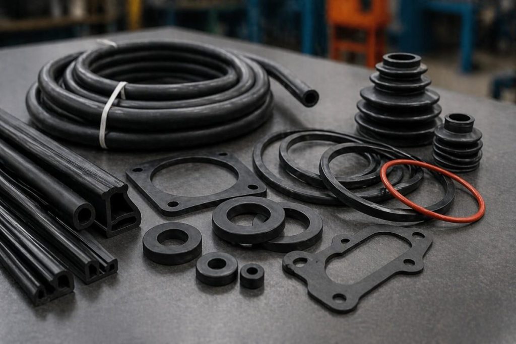Choosing the Right Rubber Products for Industrial Applications